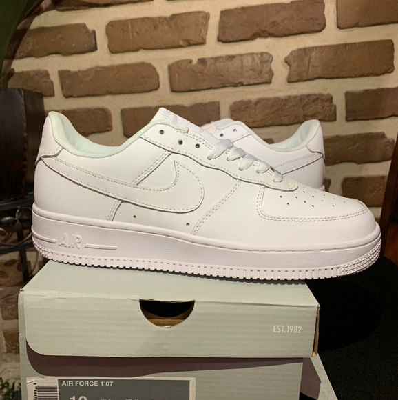 Brand new low top all white air forces - Picture 1 of 4